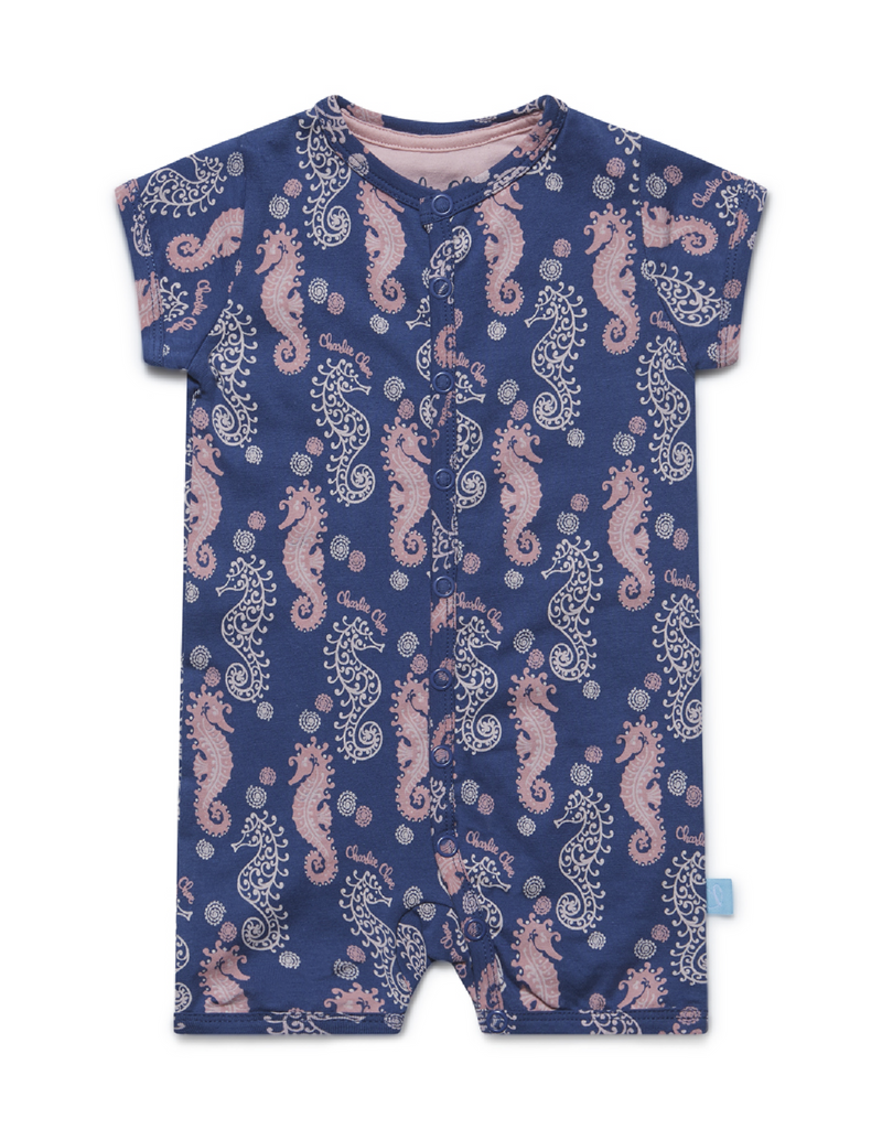 Charlie Choe Baby jumpsuit short sleeve - Bubbles & Bo