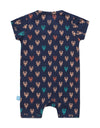 Charlie Choe Baby jumpsuit short sleeve AOP - Bubbles & Bo