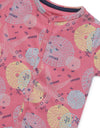 Charlie Choe Baby jumpsuit short sleeve pink - Bubbles & Bo