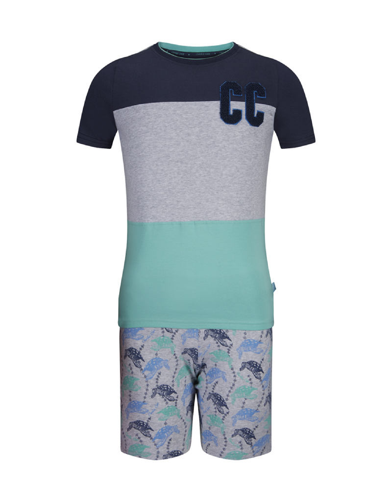 Charlie Choe Boys short set - Bubbles & Bo