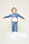 Charlie Choe Boys velours set - Bubbles & Bo