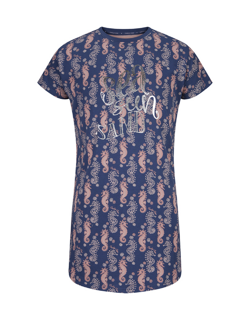 Charlie Choe Girls big shirt - Bubbles & Bo