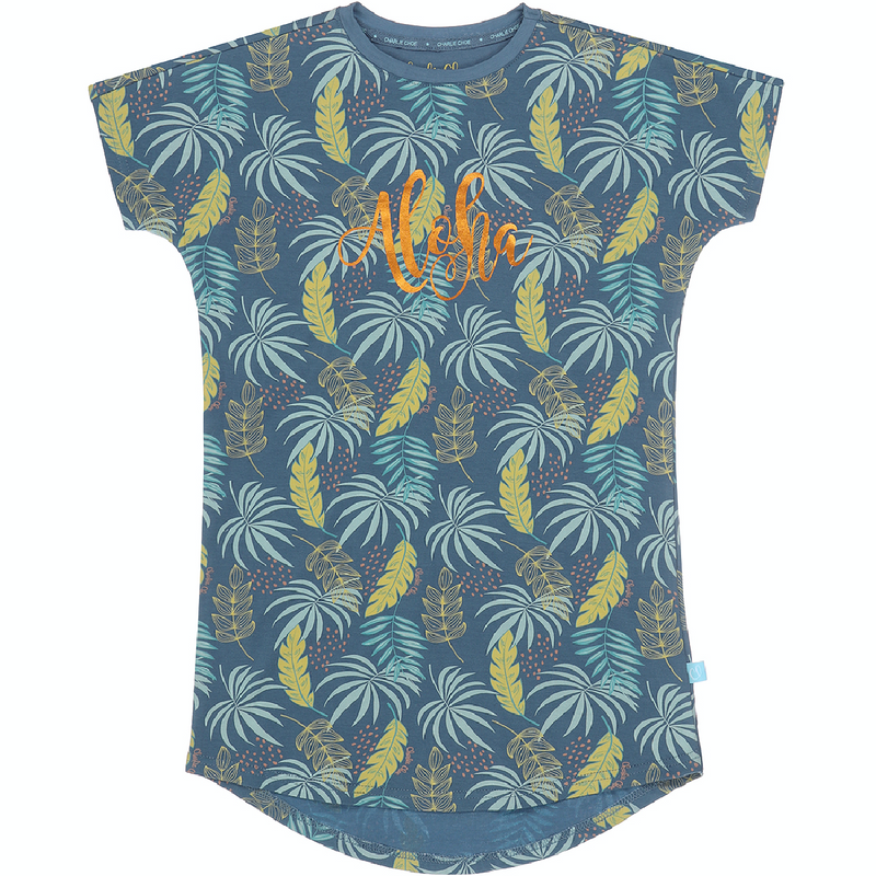 Charlie Choe Girls big shirt - Bubbles & Bo