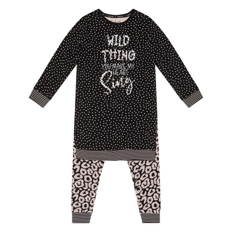 Charlie Choe Girls long pullover set ls - Bubbles & Bo
