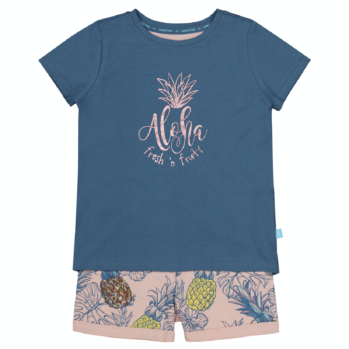 Charlie Choe Girls shorts set