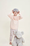 Charlie Choe Girls velours lounge set ls - Bubbles & Bo
