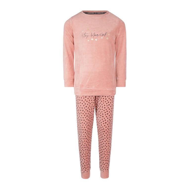 Charlie Choe Girls velours set