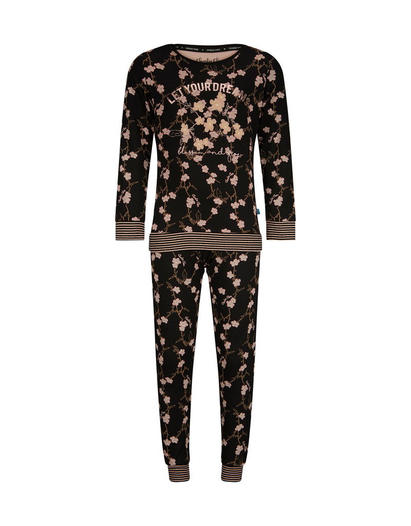 Charlie Choe girls lounge set flowers 'Let your dreams'