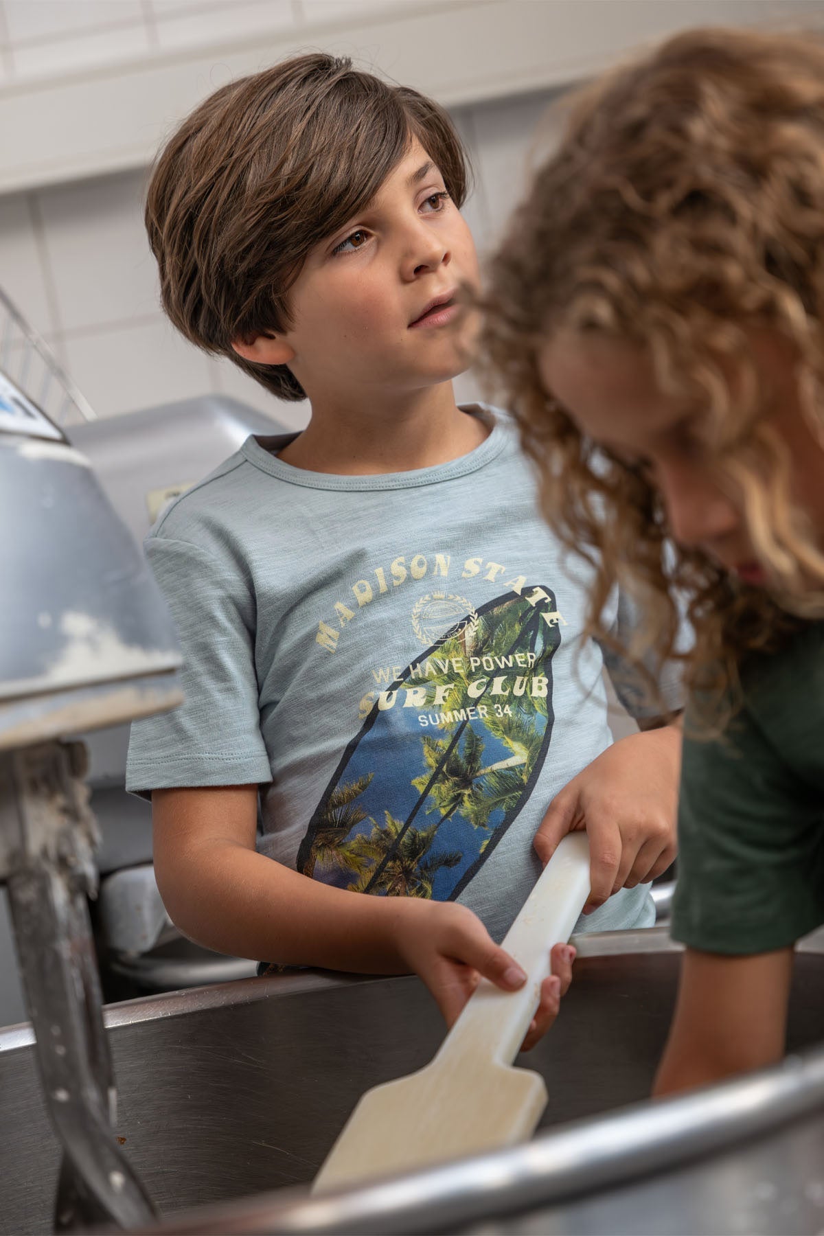 Charlie Ray Ss Tee Hey Charlie - Bubbles & Bo