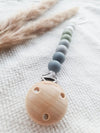 Chewies Clip Silicone Beads - Ombre Sage - Bubbles & Bo