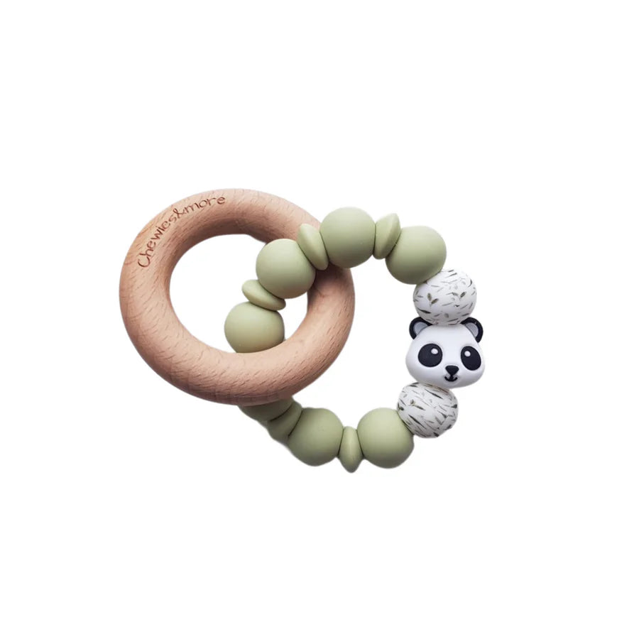 Chewies Mini Rattle Panda - Bubbles & Bo