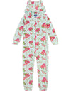 Claesen's Girls Onesie Velvet suit Flower - Bubbles & Bo