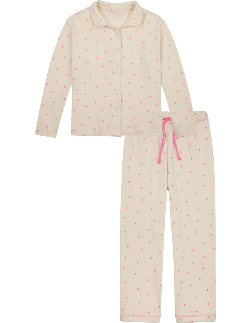 Claesen's Girls Pyjama Hearts Melee - Bubbles & Bo