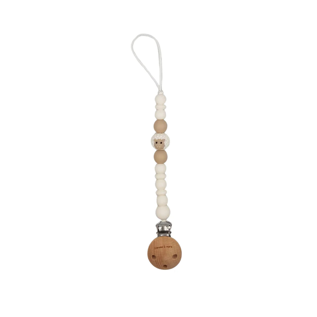 Chewies Clip Silicone Beads - Sheep