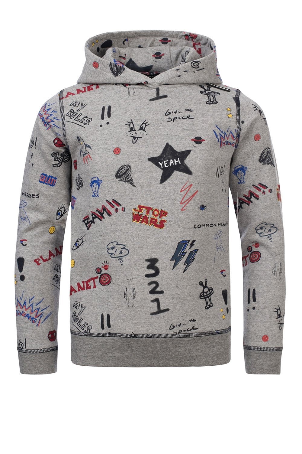 Common Heroes CAS Printed sweater - Bubbles & Bo