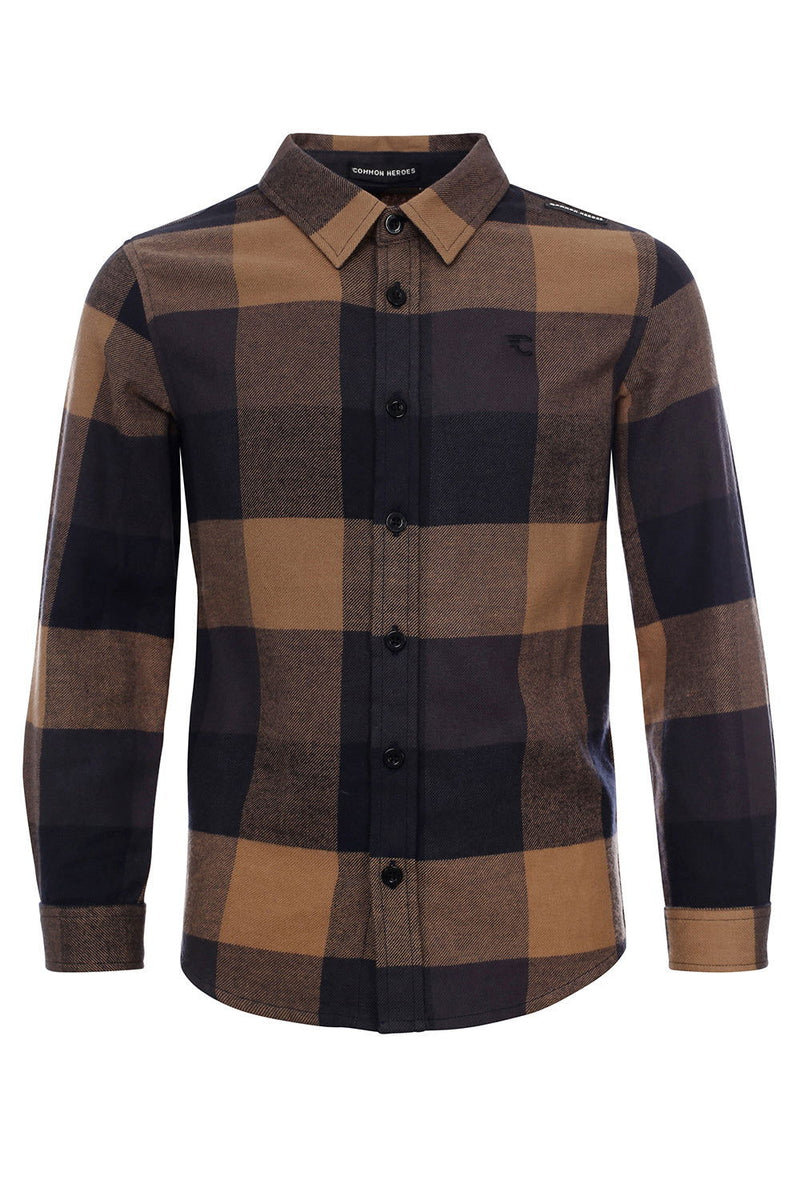 Common Heroes Check Blouse - Bubbles & Bo