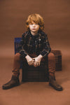 Common Heroes Check Blouse - Bubbles & Bo