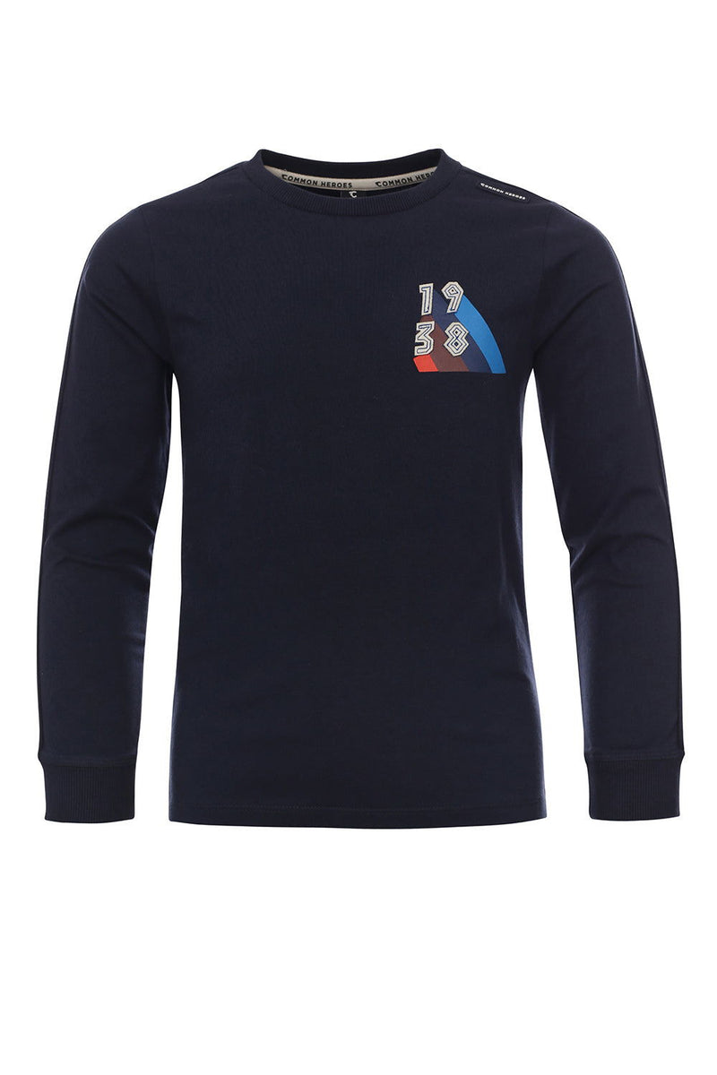 Common Heroes Cuffed Long Sleeve - Bubbles & Bo