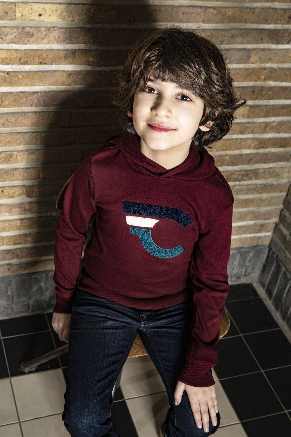 Common Heroes FINN L.sleeve sweat Hoody - Bubbles & Bo