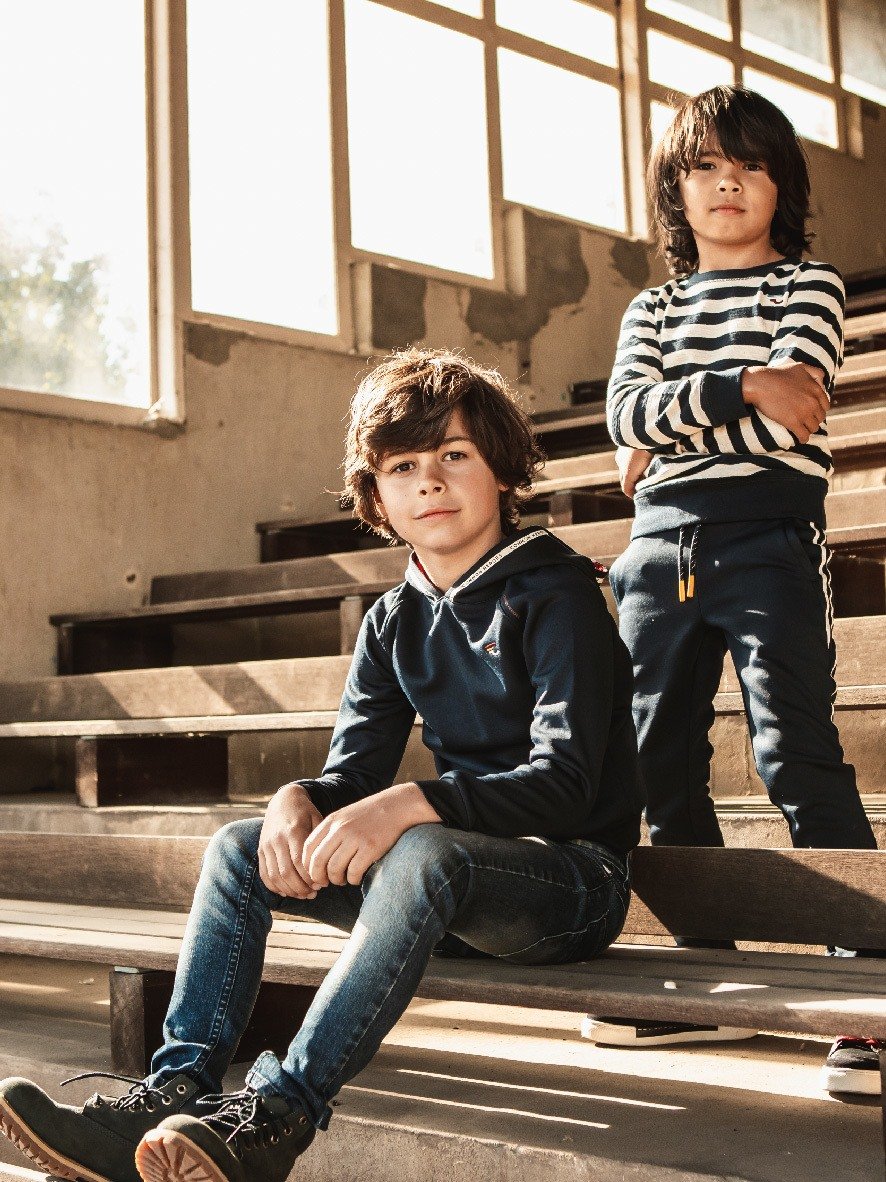 Common Heroes FLORIS cuffed l. sleeve - Bubbles & Bo