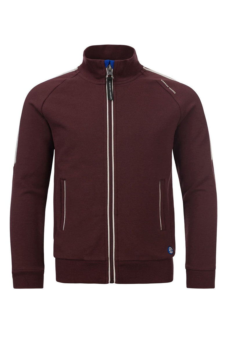 Common Heroes NOLAN sporty sweat cardigan - Bubbles & Bo