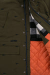 Common Heroes Parka jacket with print - Bubbles & Bo
