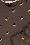Common Heroes Printed Sweater - Bubbles & Bo