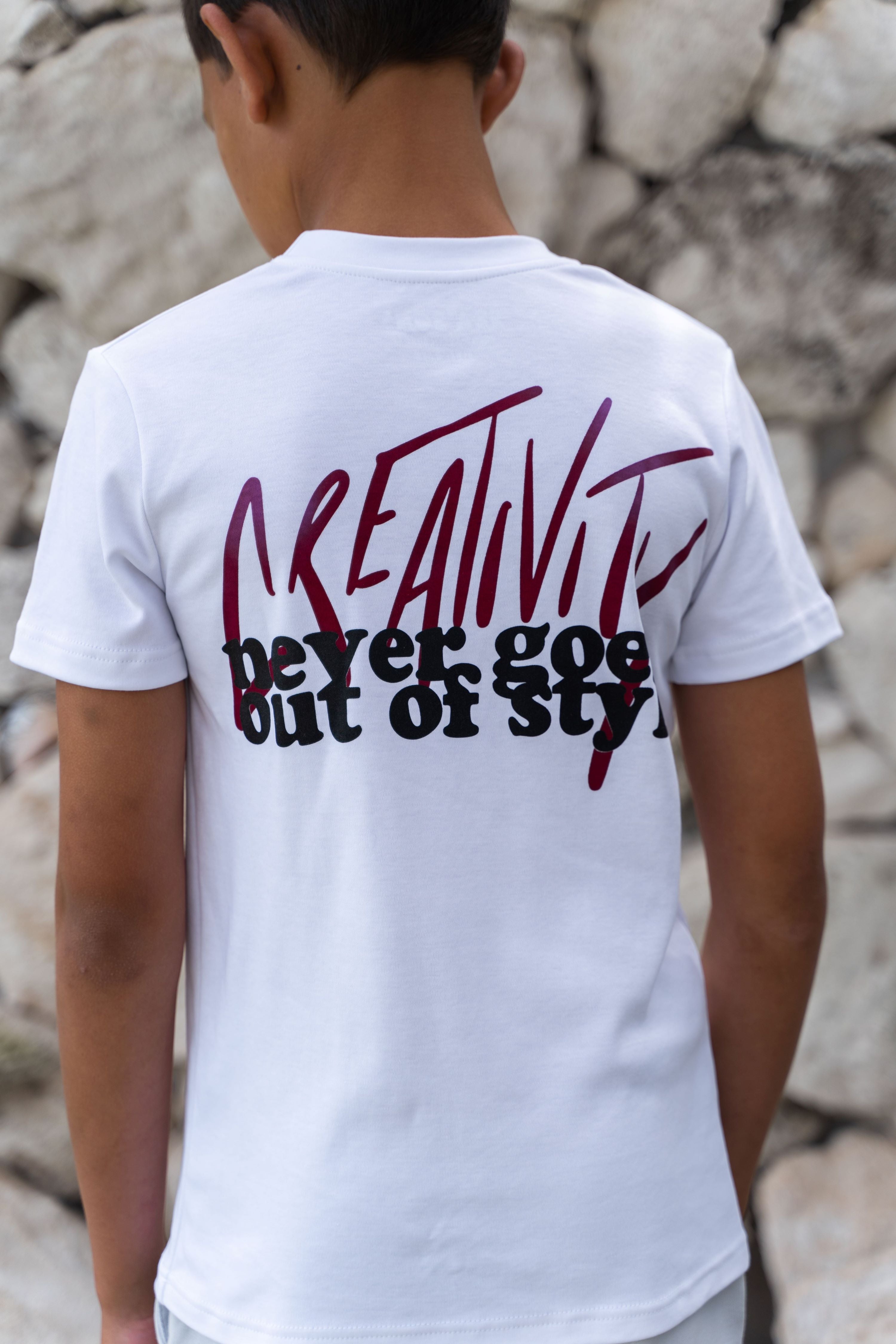 Sea'sons T-shirt warmtegevoelig Creativity White