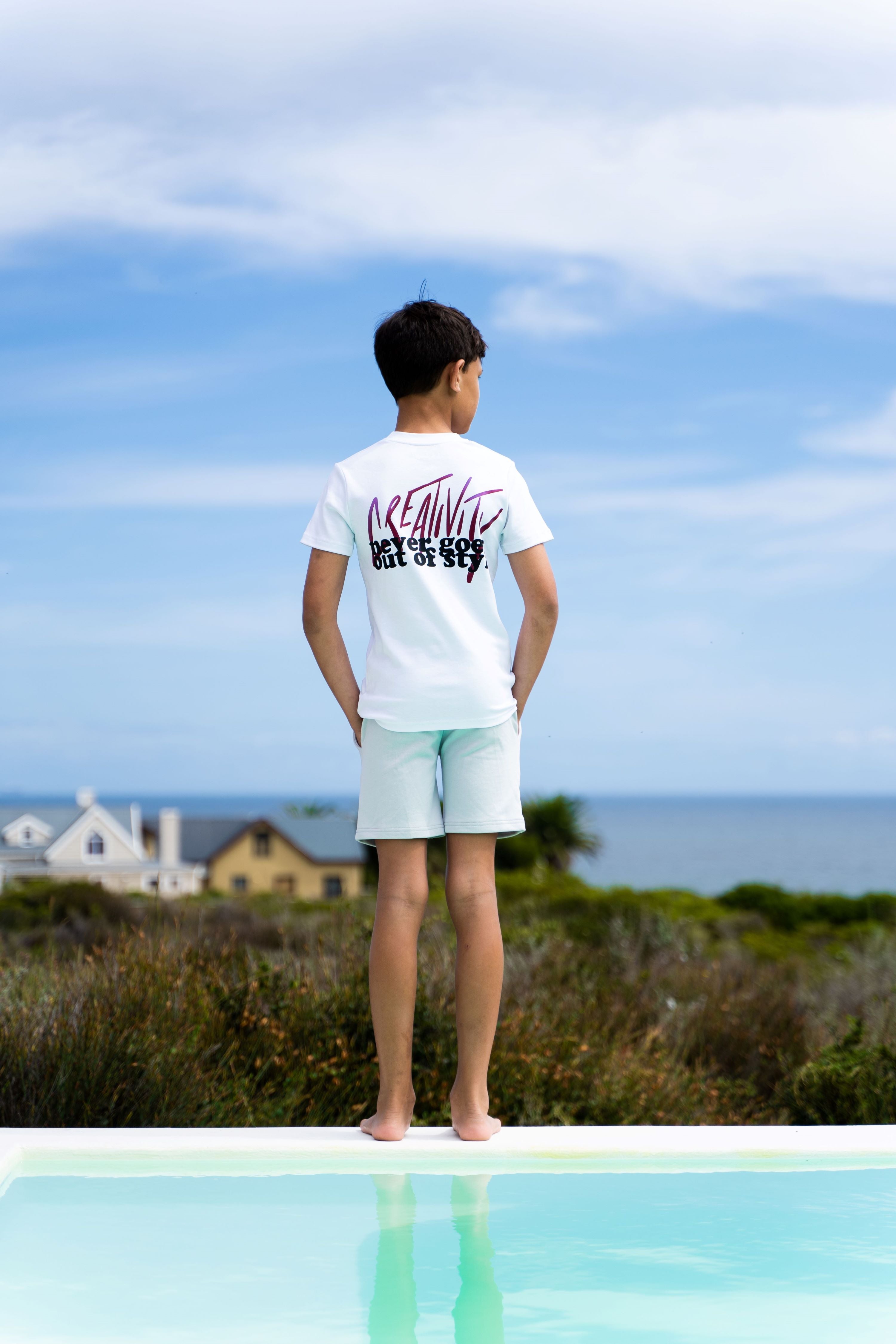 Sea'sons T-shirt warmtegevoelig Creativity White