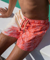 Sea'sons Swimshorts Pattern Coral - Yellow