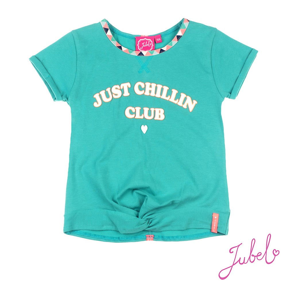Crop Top Just Chillin Club - Botanic Blush