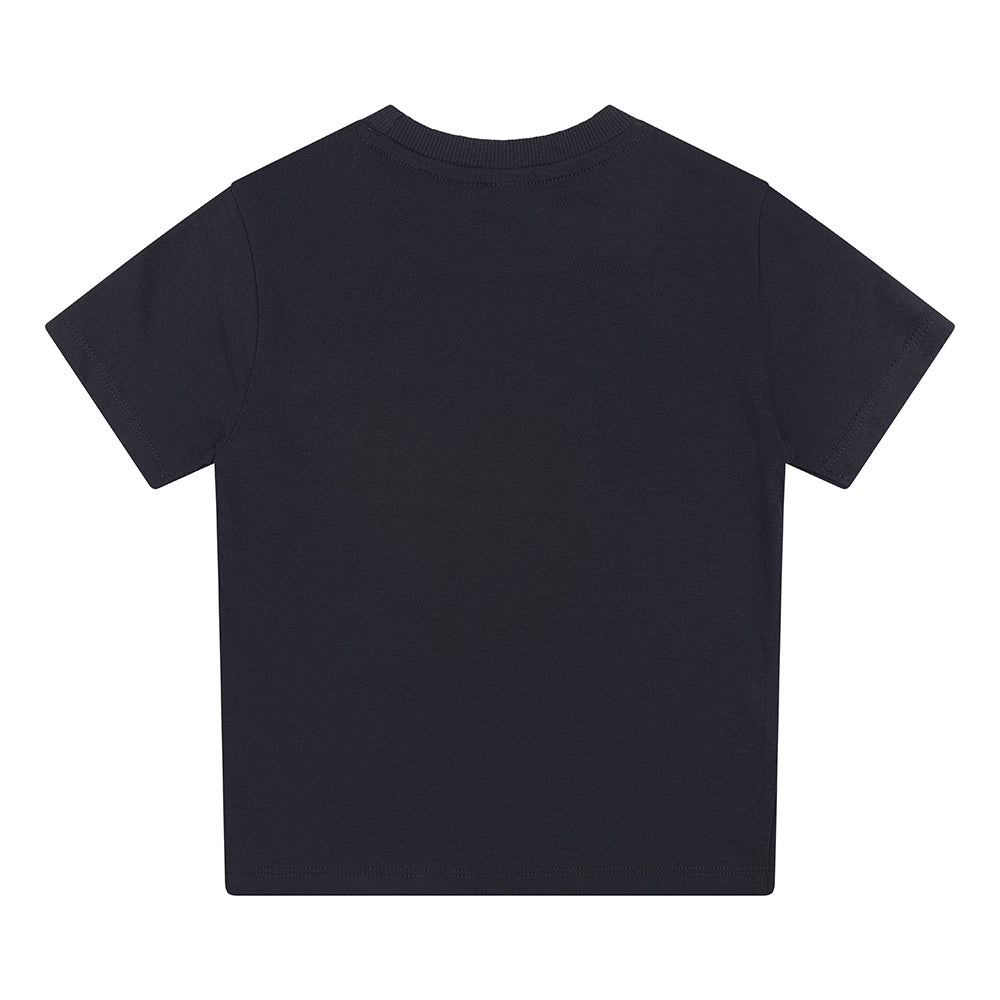 Jongens T-Shirt Pocket van Daily7 in de kleur Smoke Grey in maat 128.
