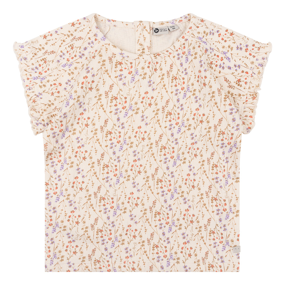 Daily7 Organic T-shirt Structure Mille Fleur