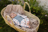 Unisexs Longsleeve DAMIR van Quapi Newborn in de kleur Teal in maat 68.