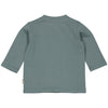 Unisexs Longsleeve DAMIR van Quapi Newborn in de kleur Teal in maat 68.