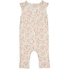 Meisjes Jumpsuit DANIEK van Quapi Newborn in de kleur AOP Peach Dot in maat 68.