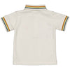 Jongens Poloshirt DAVY van Quapi Newborn in de kleur Off White in maat 68.