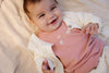 Meisjes Longsleeve DEA van Quapi Newborn in de kleur Pink Blush in maat 68.