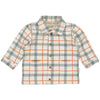 Jongens Overshirt DENZIL van Quapi Newborn in de kleur AOP White Check in maat 68.