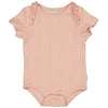 Meisjes Romper DESIREE van Quapi Newborn in de kleur Peach in maat 68.