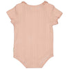 Meisjes Romper DESIREE van Quapi Newborn in de kleur Peach in maat 68.