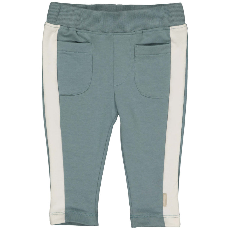 Jongens Pants DIDEN van Quapi Newborn in de kleur Teal in maat 68.