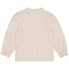 Meisjes Blouse DJENNAQW244 van Quapi in de kleur Cream in maat 134-140.