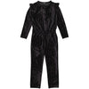 Meisjes Jumpsuit DJULIENQW244 van Levv in de kleur Black Raven in maat 134-140.