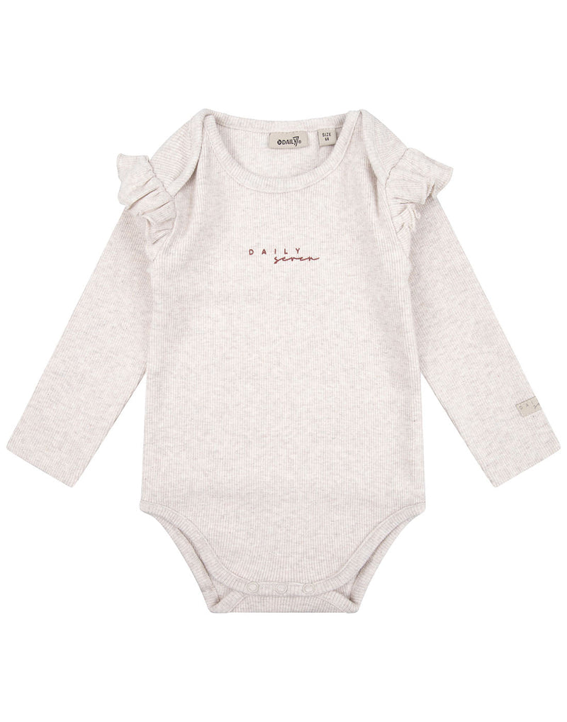 Daily7 Body Ruffle Rib - Bubbles & Bo