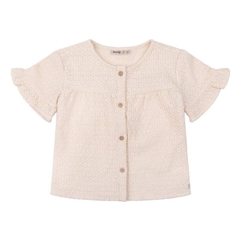 Daily7 Broderie Shirt Short Sleeve - Bubbles & Bo