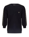 Daily7 Crewneck Check Sleeve - Bubbles & Bo