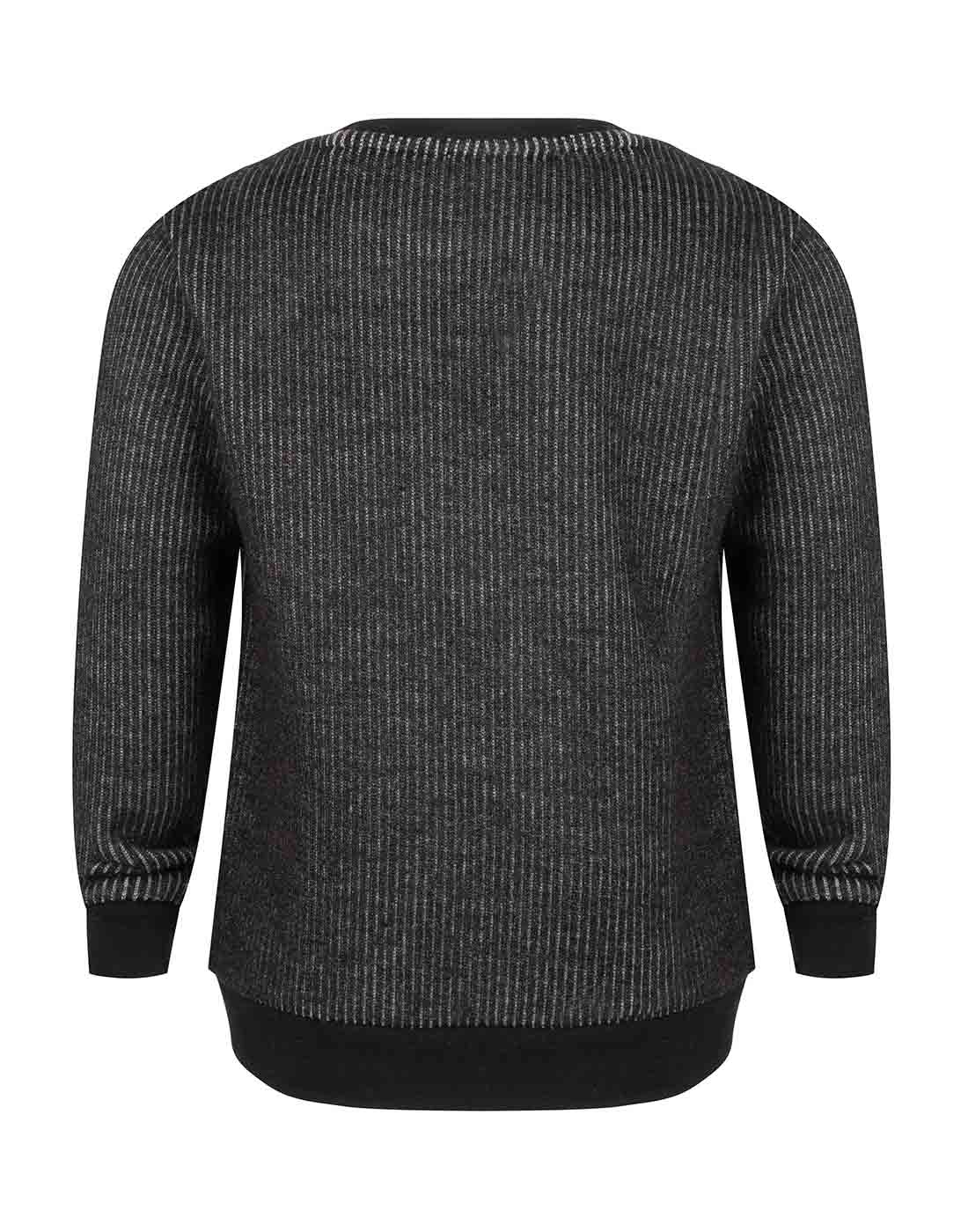 Daily7 Crewneck Fancy Stripe - Bubbles & Bo