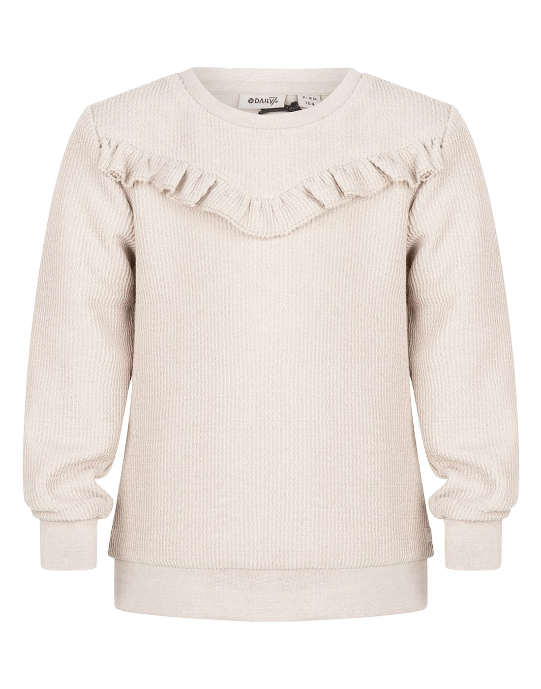 Daily7 Crewneck Ruffle