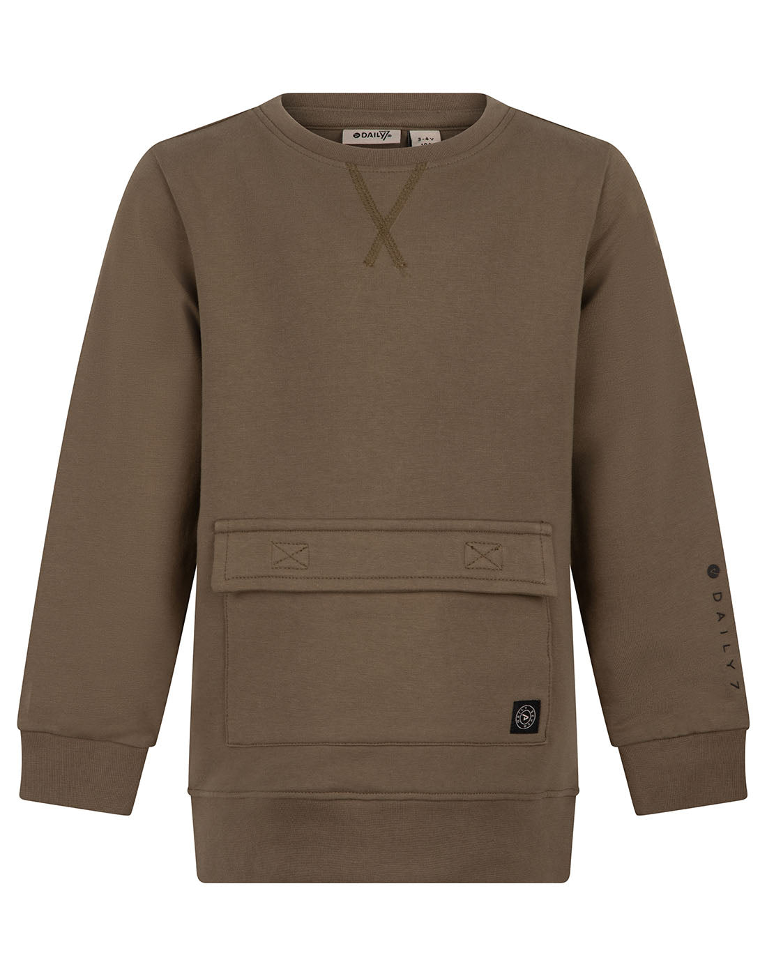 Daily7 Crewneck Utility - Bubbles & Bo